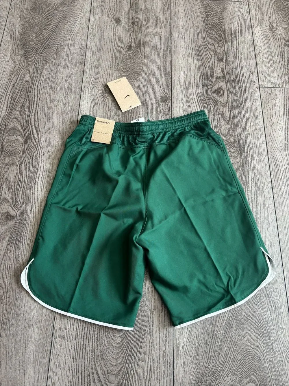 Nike kids Green Performance Athletic Shorts
